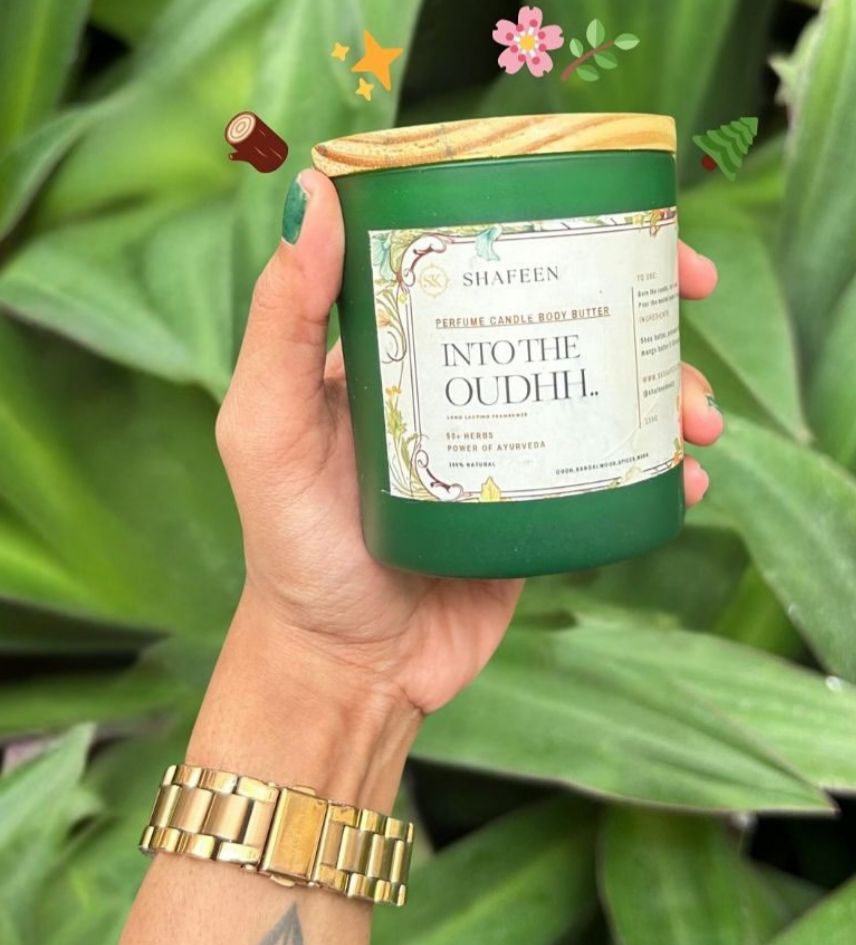 Into The Oudh – Perfume Candle Body Butter (50+ Herbs Infused)