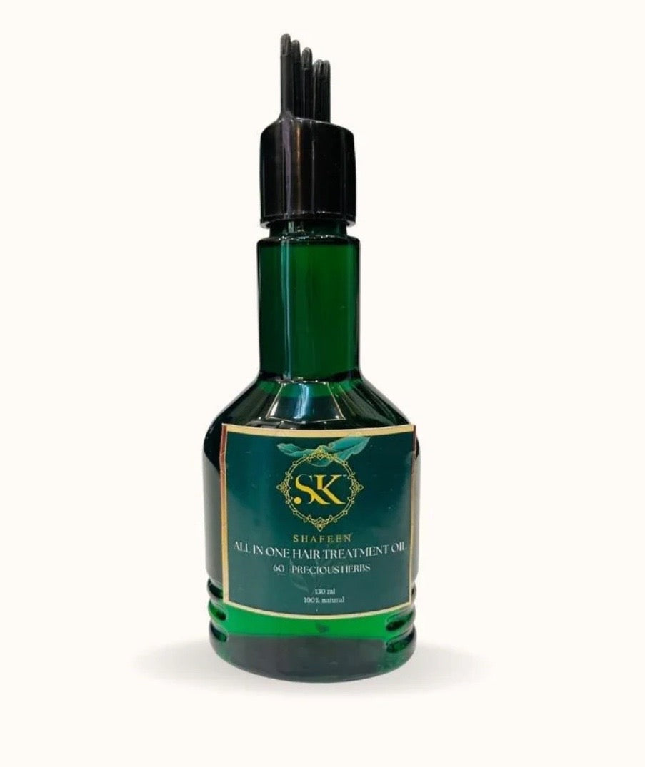 Unlock Gorgeous, Stronger Hair with Shafeen Beauty’s 60 Precious Herbs All-In-One Hair Oil