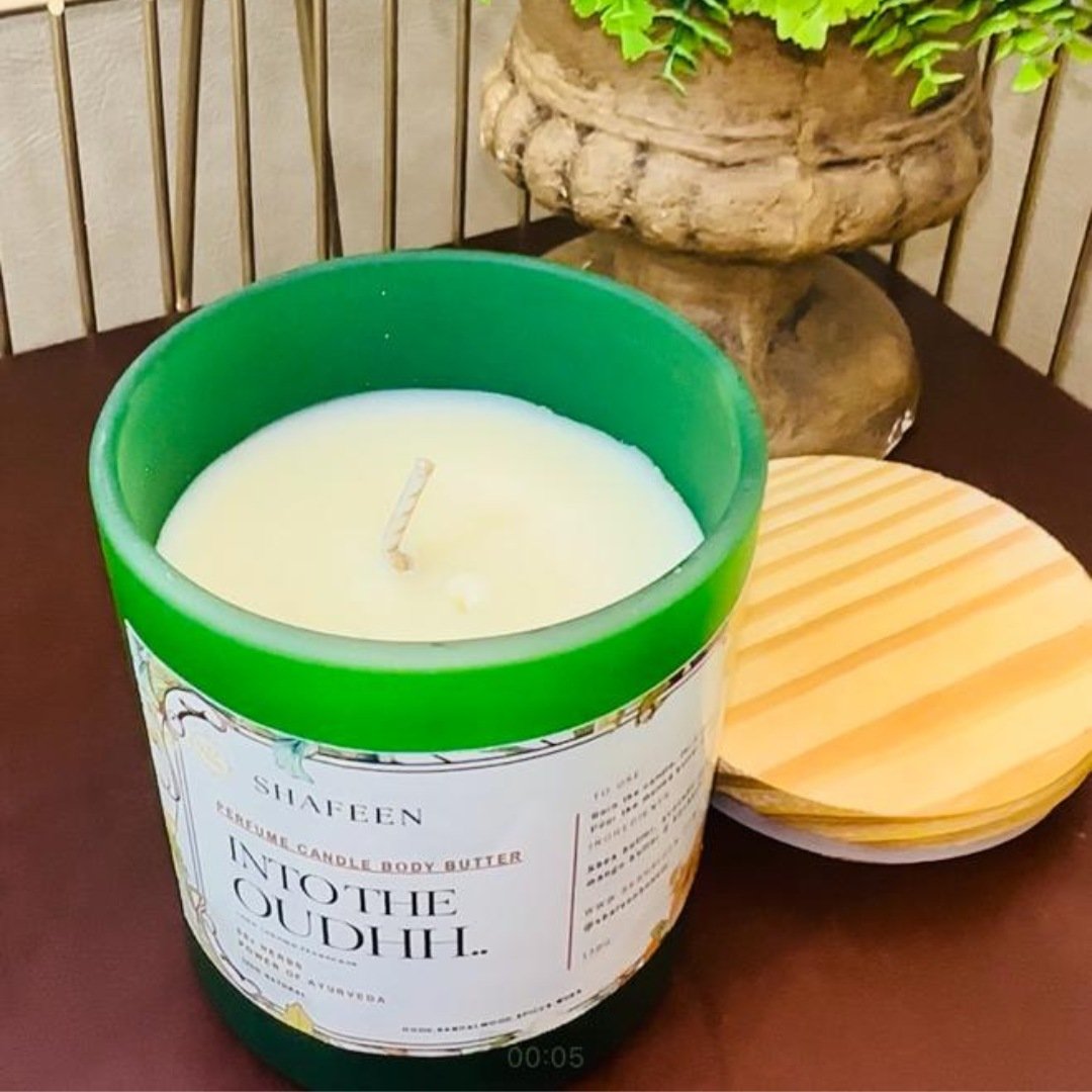 Perfume Candle Body Butter - Into The Oudh