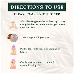 Clear Complexion Toner Mist - 30+ Herbs