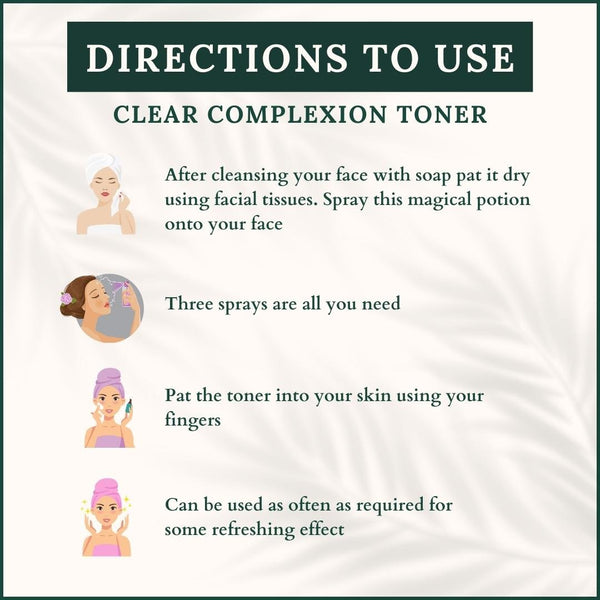 Clear Complexion Toner Mist - 30+ Herbs