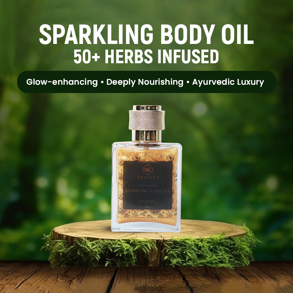 SPARKLING BODY OIL - 50+ HERBS INFUSED