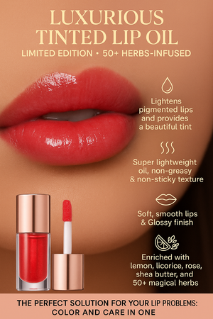 Icy drips 50+ herbs infused lip oil (PRE ORDER)