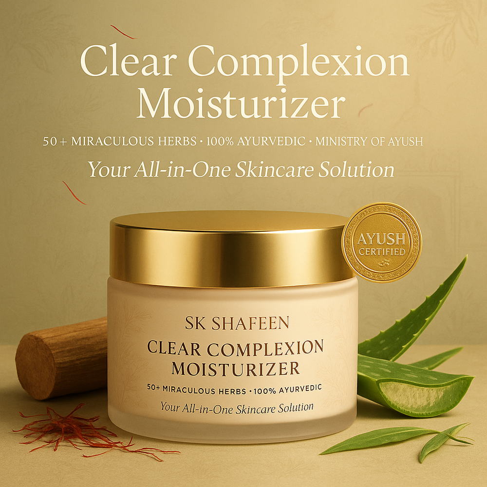 Clear Complexion Moisturizer - 50+ Herbs