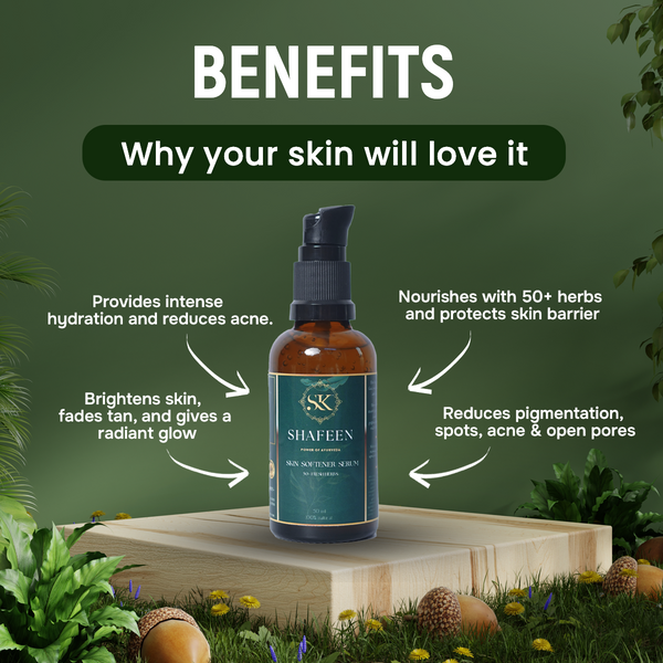 Clear Complexion Skin Softener Serum - 50+ magical Herbs