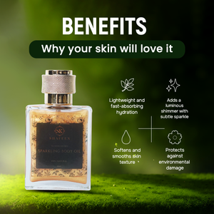SPARKLING BODY OIL - 50+ HERBS INFUSED