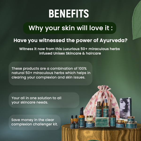 CLEAR COMPLEXION CHALLENGER KIT - Flawless skin in 15 days!