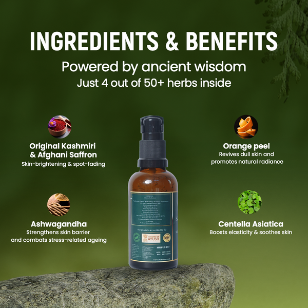 Clear Complexion Skin Softener Serum - 50+ magical Herbs