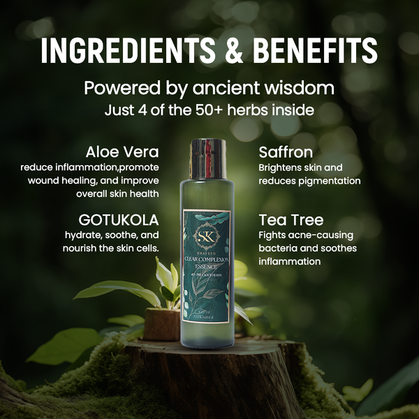 Clear Complexion Essence - 40+magical Herbs
