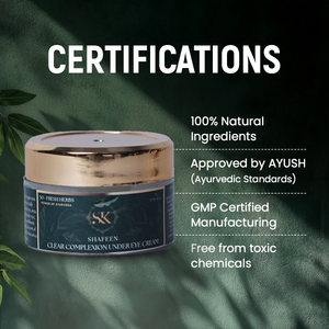 Clear Complexion Dark Circle Under Eye Cream - 50+ Herbs