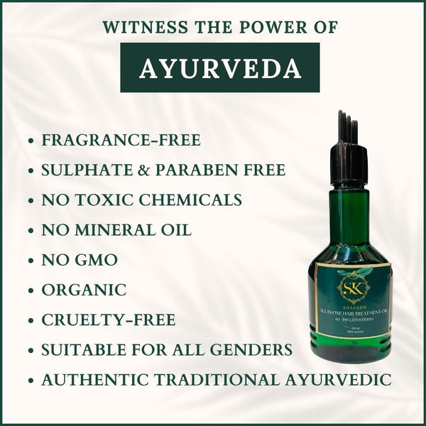 Hair Oil - 125 ml  - 60+ Herbs