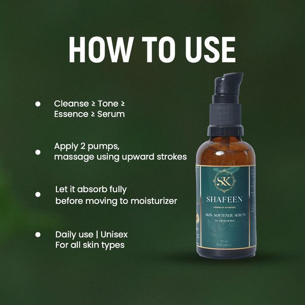 Clear Complexion Skin Softener Serum - 50+ magical Herbs