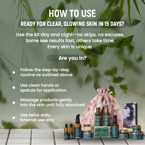 CLEAR COMPLEXION CHALLENGER KIT - Flawless skin in 15 days!
