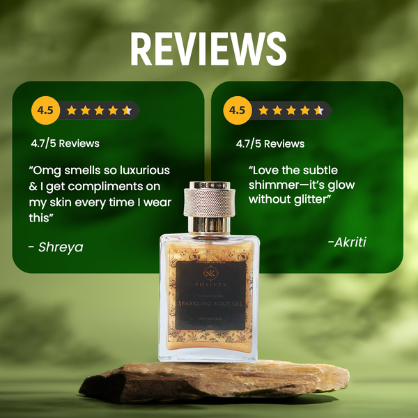SPARKLING BODY OIL - 50+ HERBS INFUSED